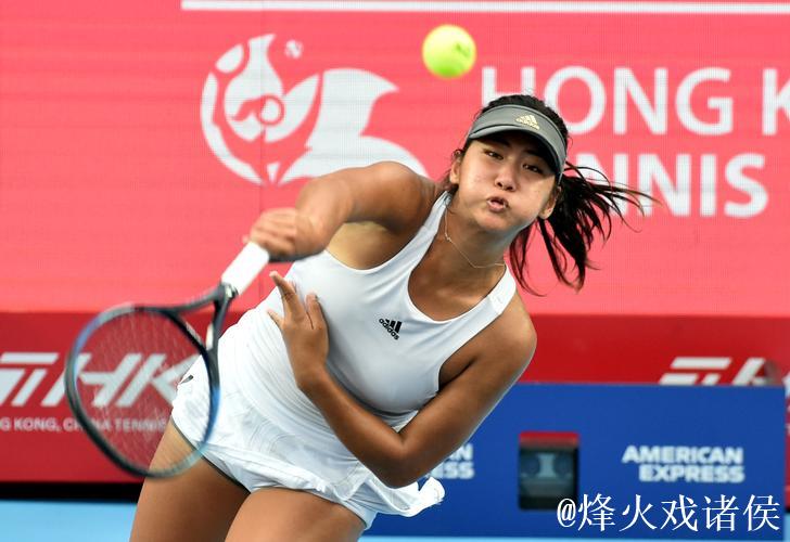 香港网球公开赛：张帅直落两盘挺进女单第二轮，王曦雨遗憾止步